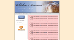 Desktop Screenshot of memories.ewhiskers.com