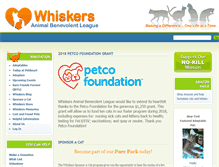 Tablet Screenshot of ewhiskers.com